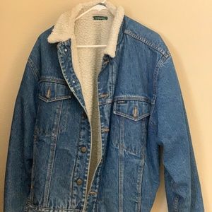 Vintage Giordano Blues - Sherpa lined Denim Jacket